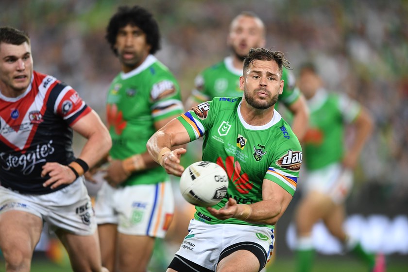 Sezer in action in the 2019 NRL Grand Final 