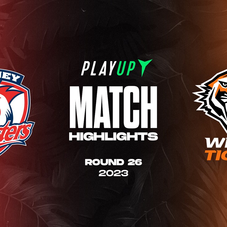 Match Highlights: NRL Round 26 vs Roosters