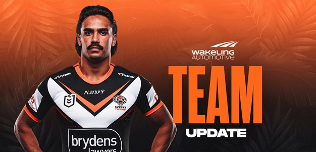 Team Update: NRL Round 27 vs Sea Eagles