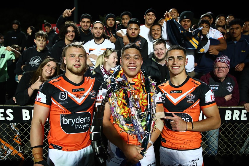 Feledy, Laulilii & Da Silva: First time in 20 years three 18-year-olds in Wests Tigers NRL team