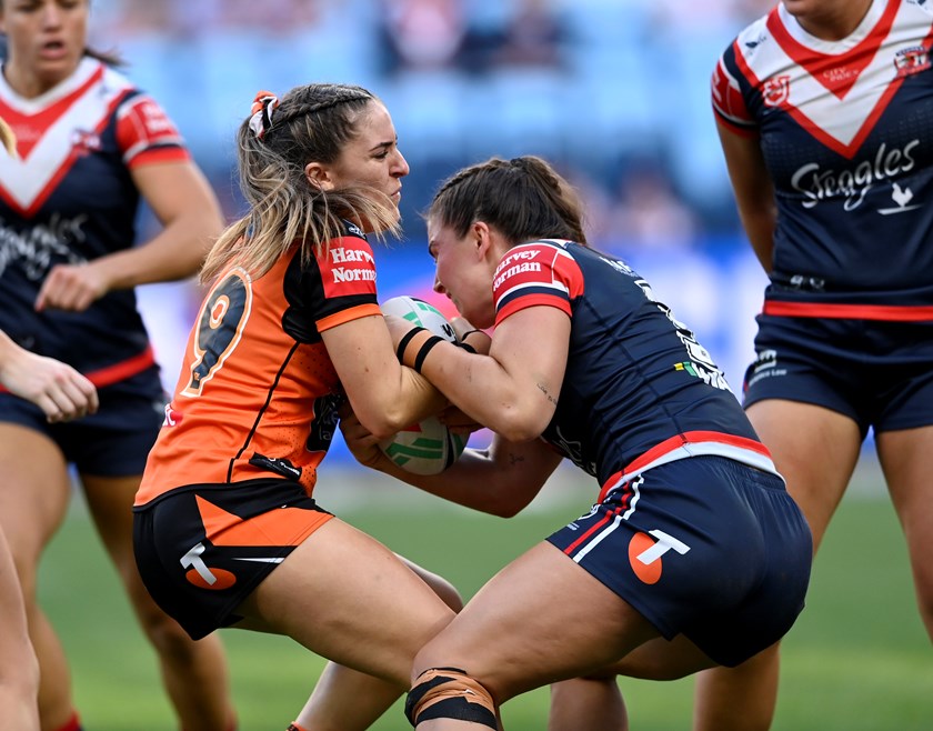 Pollard playing against the Roosters in Round 6