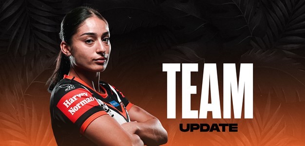 Team Update: NRLW Round 8 vs Broncos