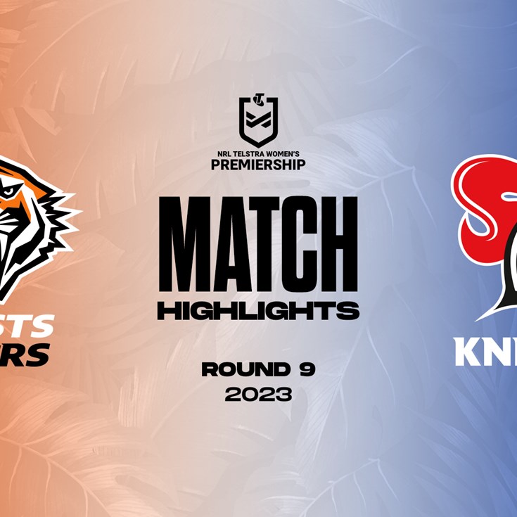 Match Highlights: NRLW Round 9 vs Knights