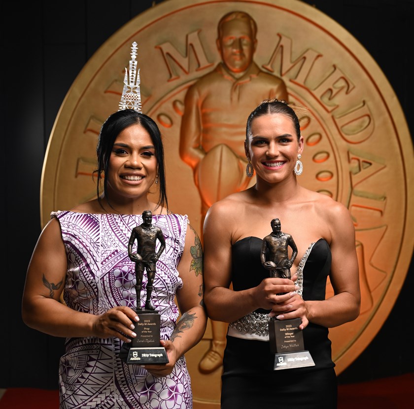 Togatuki and Whitfeld also named in the NRLW Dally M Team of the Year