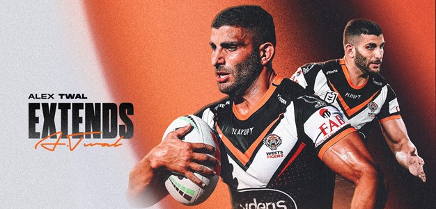 Twal extends contract at Wests Tigers