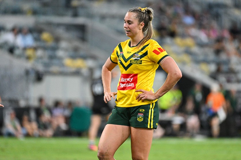 Apps most recent game for Australia at the Pacific Championships in Townsville