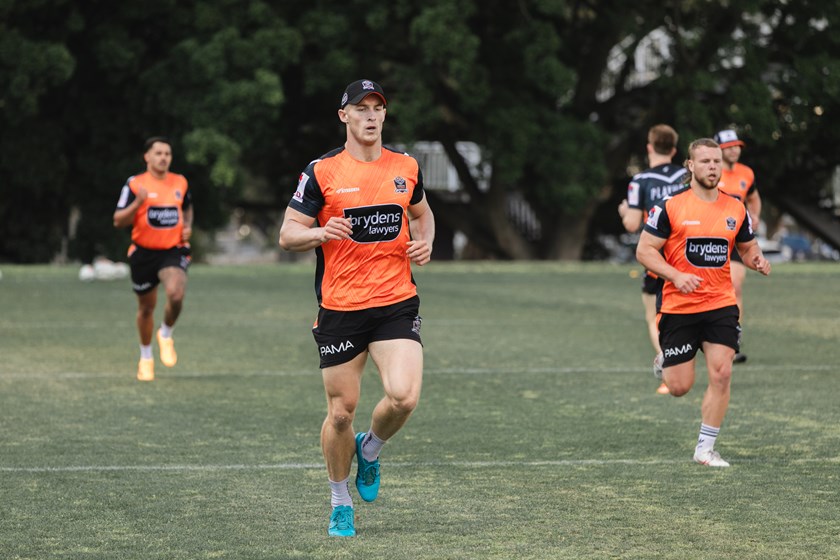 Alexander Lobb reports for his first day at his new club