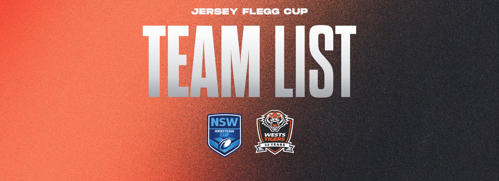 Team List: Jersey Flegg Cup Round 22 vs Roosters
