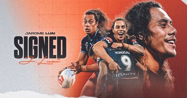 Wests Tigers land Luai on five-year deal