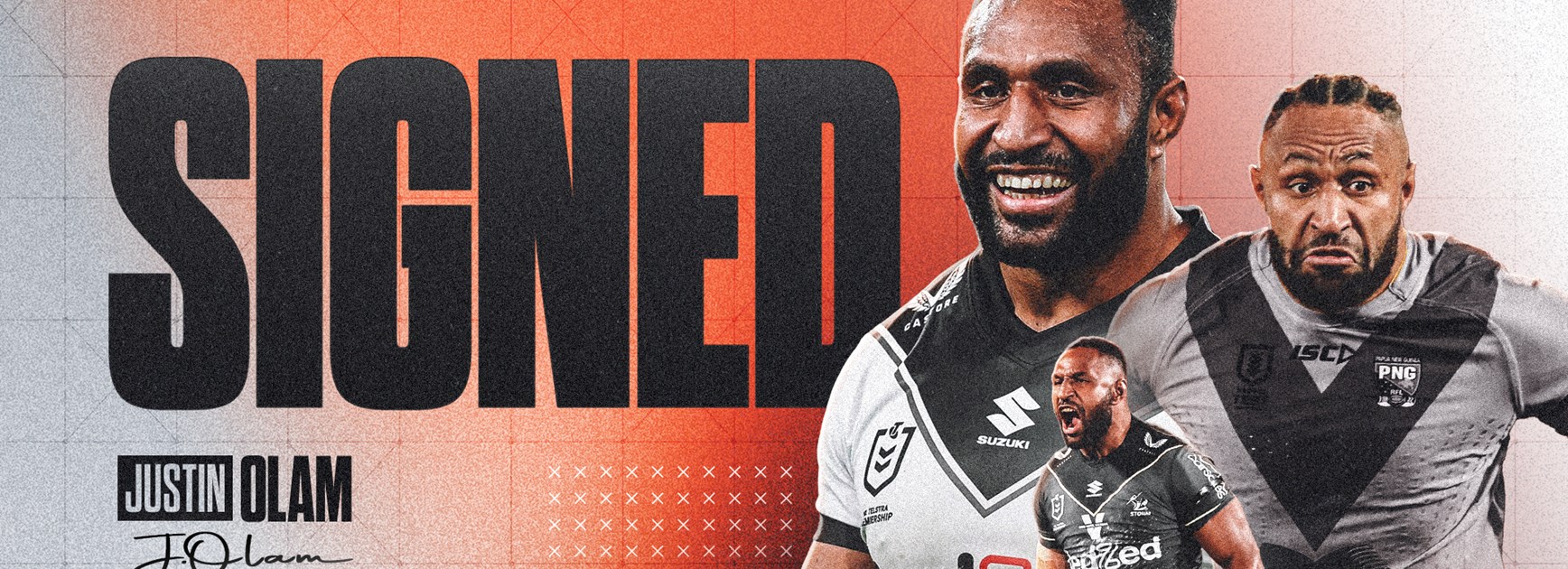 Olam joins Wests Tigers on three-year deal