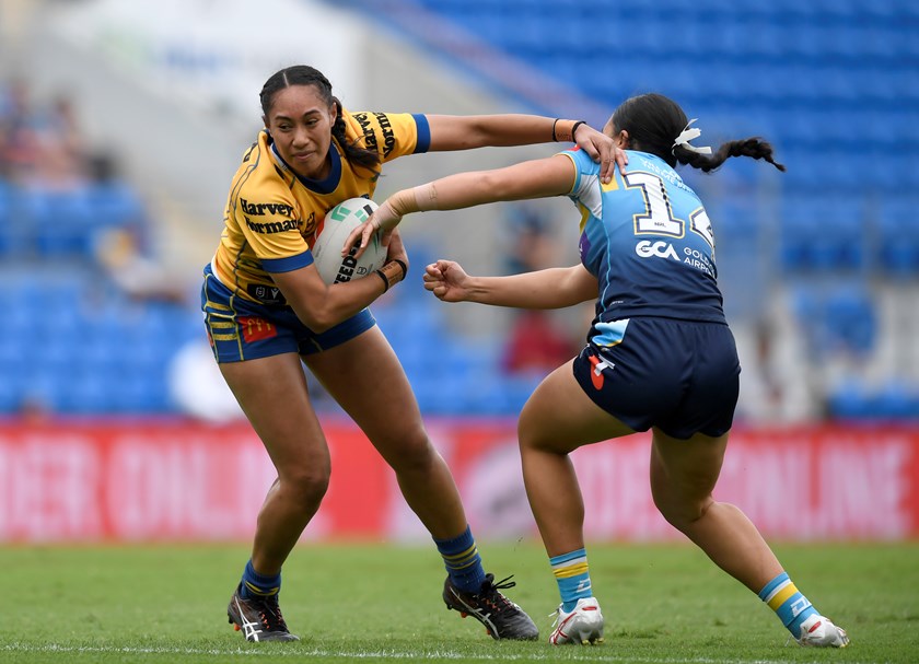 Amelia in action against the Titans last season 