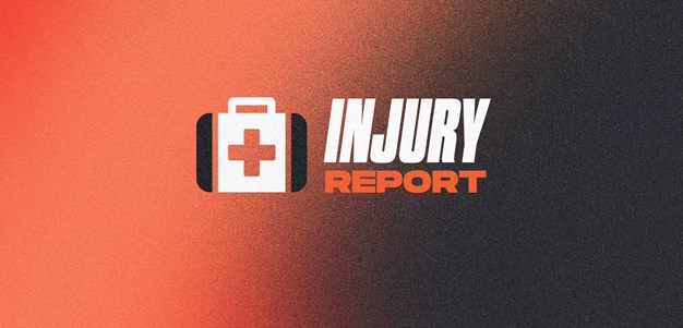 Injury Update: Declan Casey