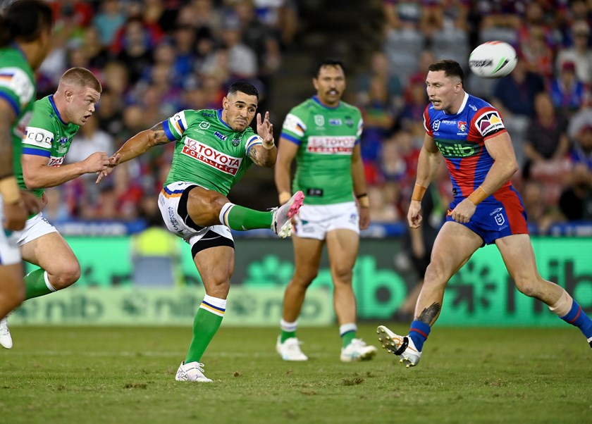 Controlled kicking game from Fogerty against the Knights