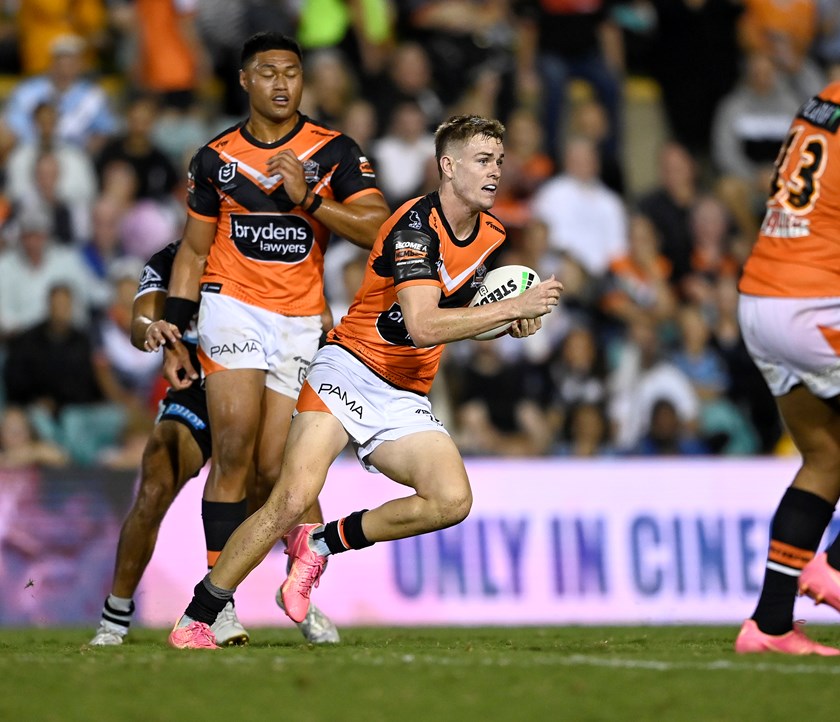Galvin impresses in just his second NRL game last week against the Sharks 