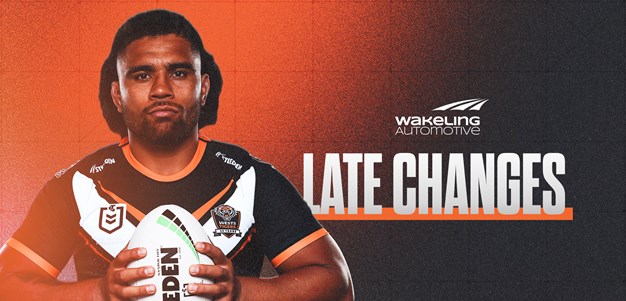 Late Changes: Round 4 vs Eels