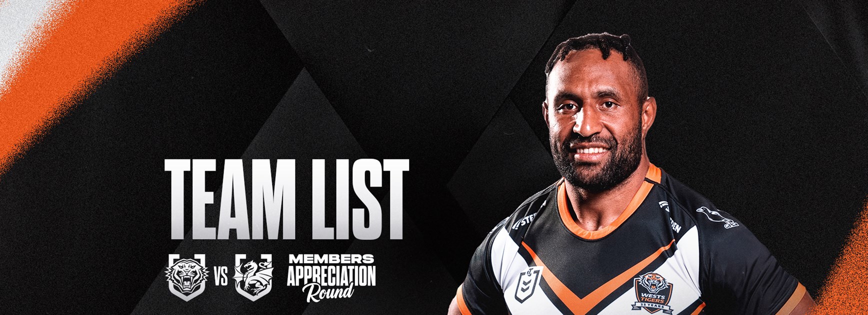 Team List: NRL Round 6 vs Dragons