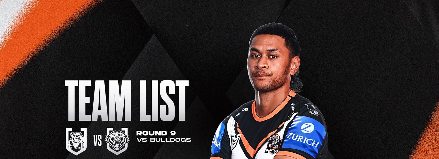 Team List: NRL Round 9 vs Bulldogs