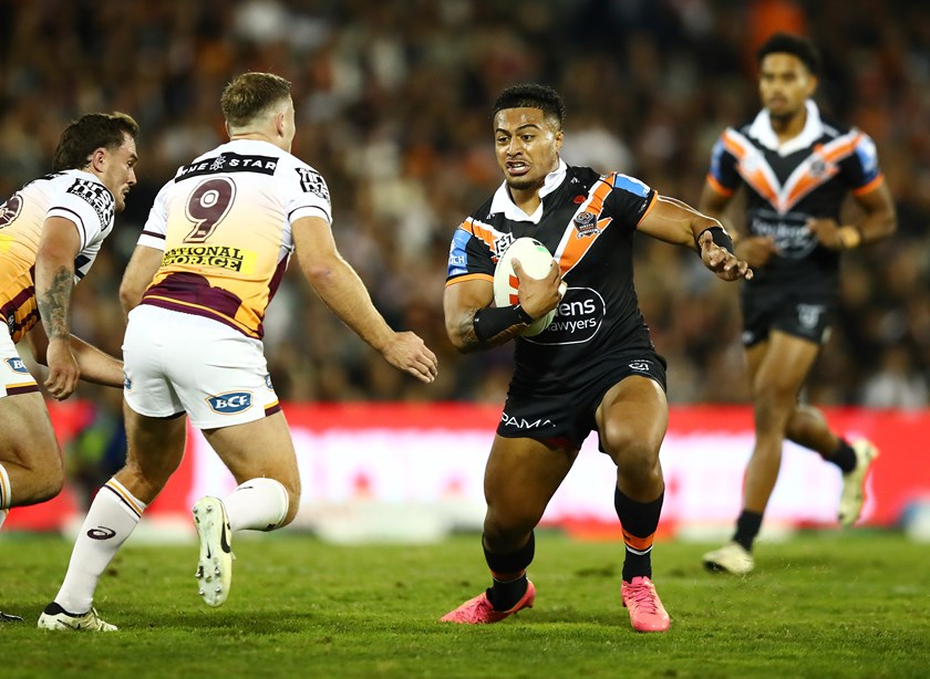 Pole hits a hole last week against the Broncos