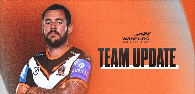 Team Update: Round 9 vs Bulldogs