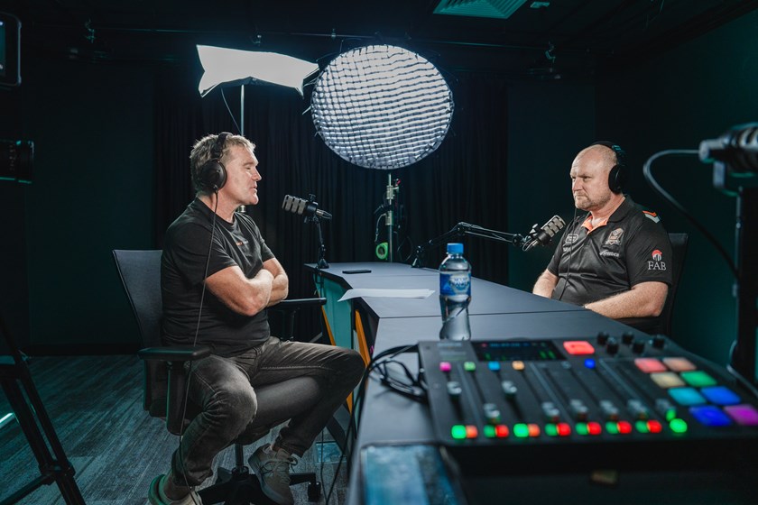 Shaun Mielekamp with BTR host Chris Warren