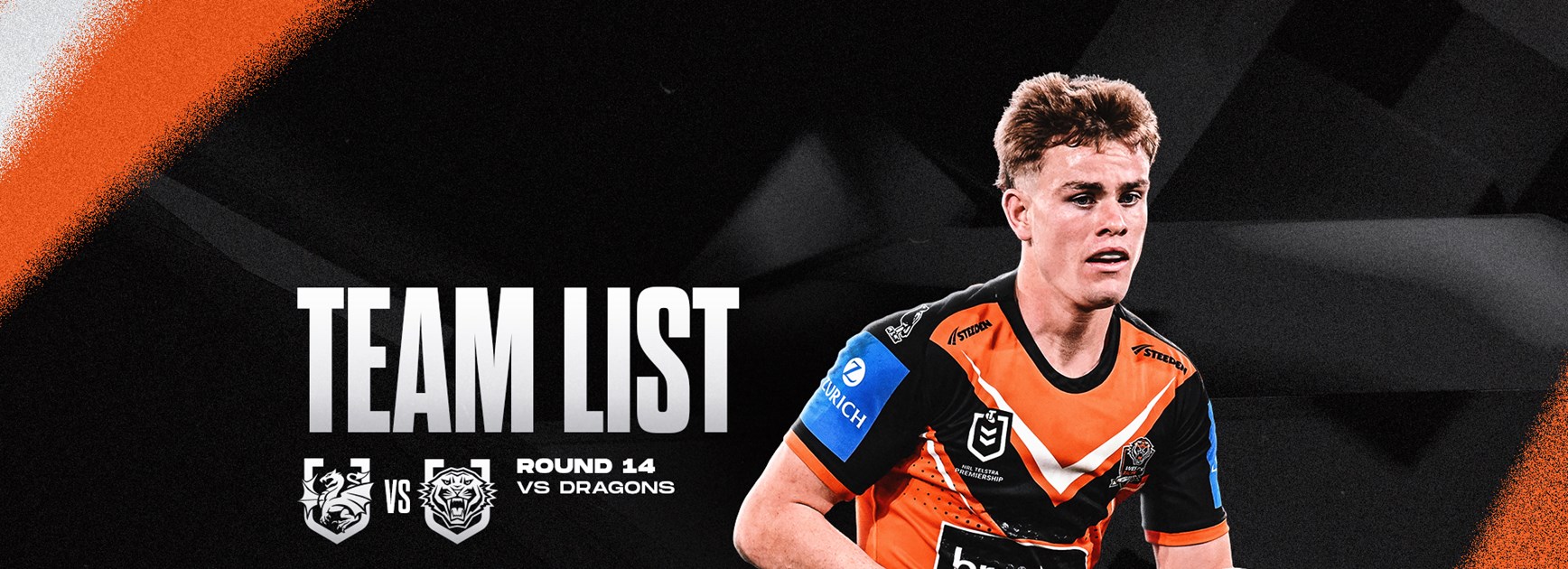 Team List: NRL Round 14 vs Dragons