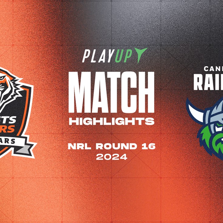 Match Highlights: Round 16 vs Raiders