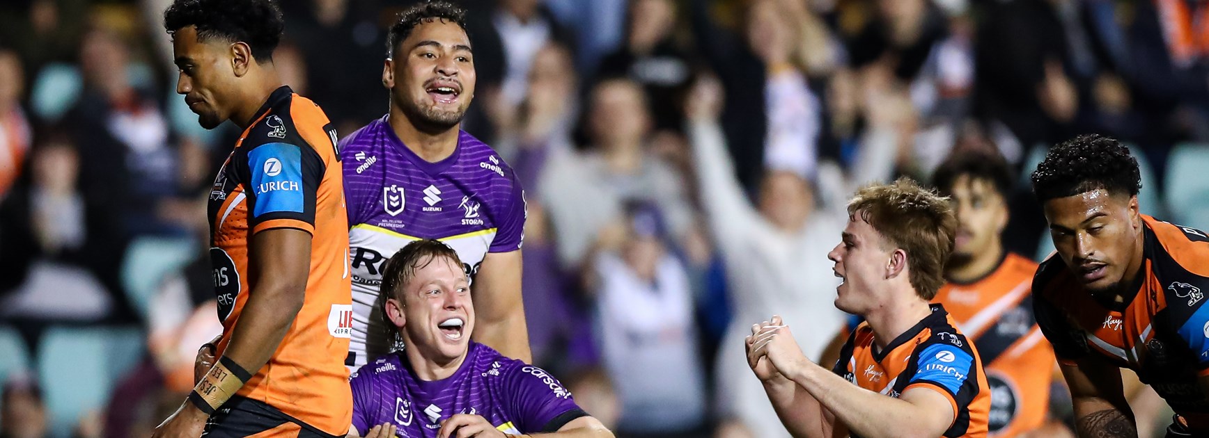 Storm overpower Wests Tigers to close in on minor premiership