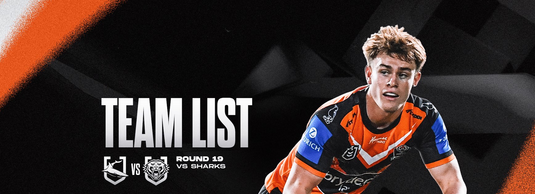 Team List: NRL Round 19 vs Sharks