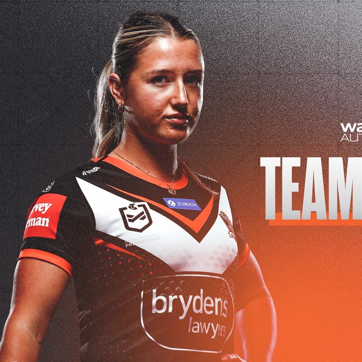 Team Update: NRLW Round 9 vs Sharks