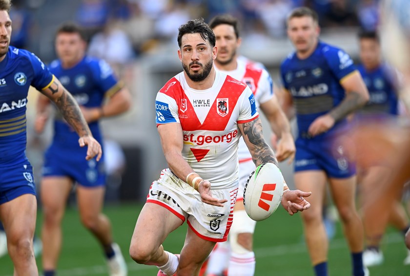 Bird in action against the Eels in Round 26 of the 2024 Telstra Premiership