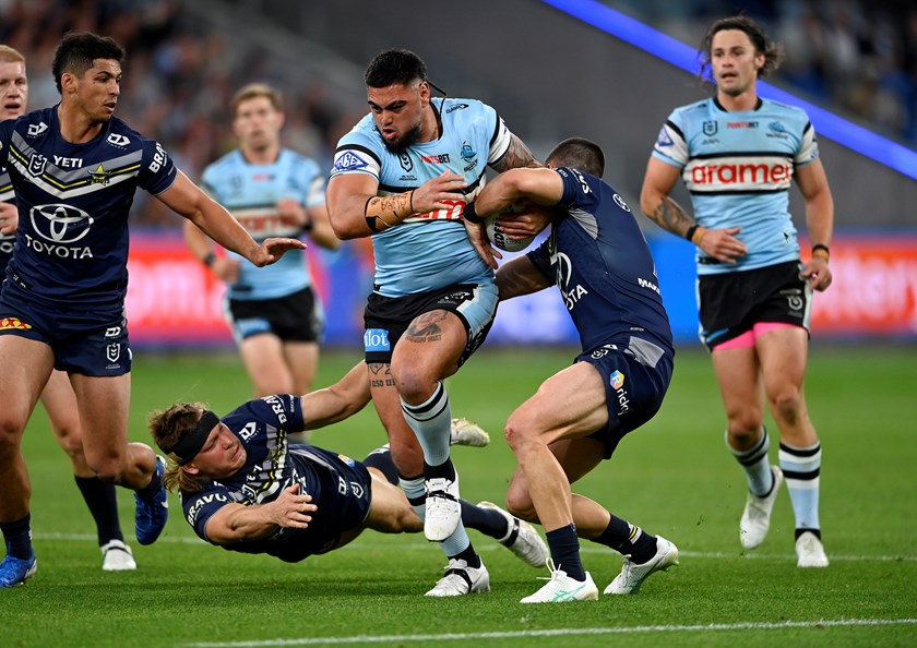 Hunt on the charge in Week 2 of the NRL Finals vs the Cowboys