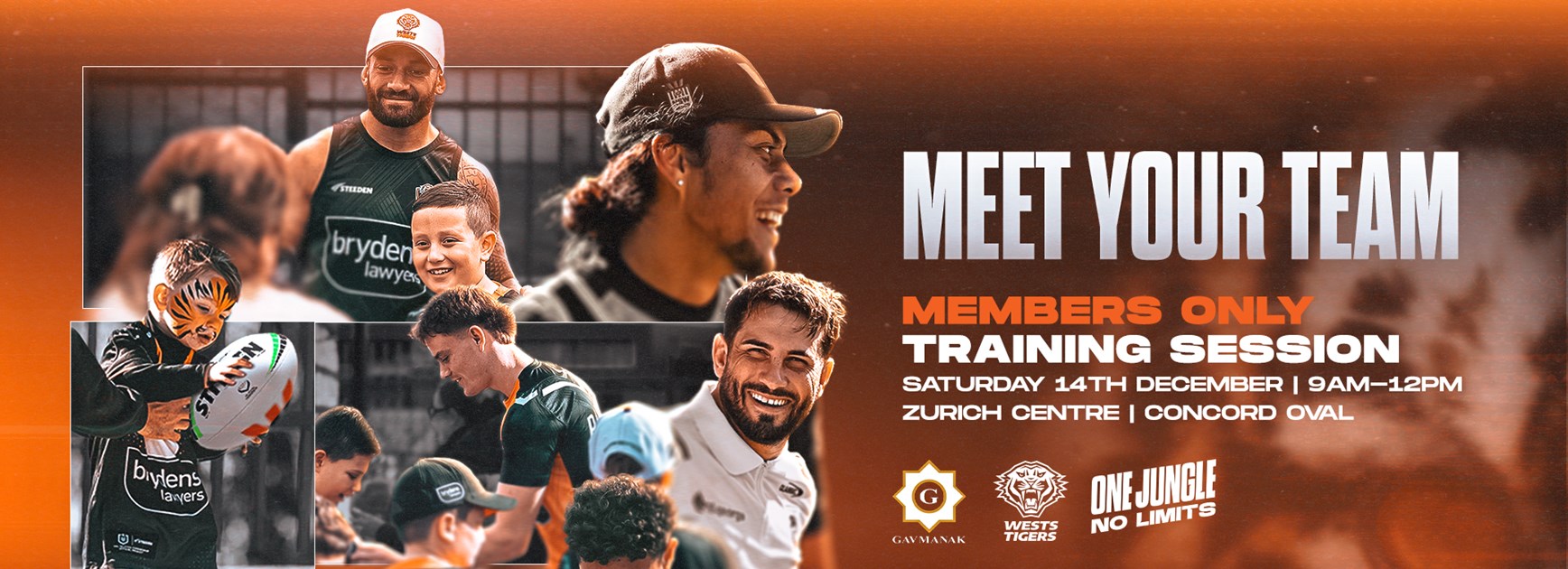 'Members only' training session this Saturday
