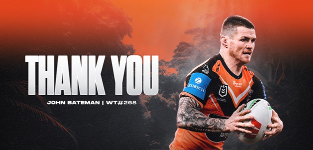 Wests Tigers release John Bateman