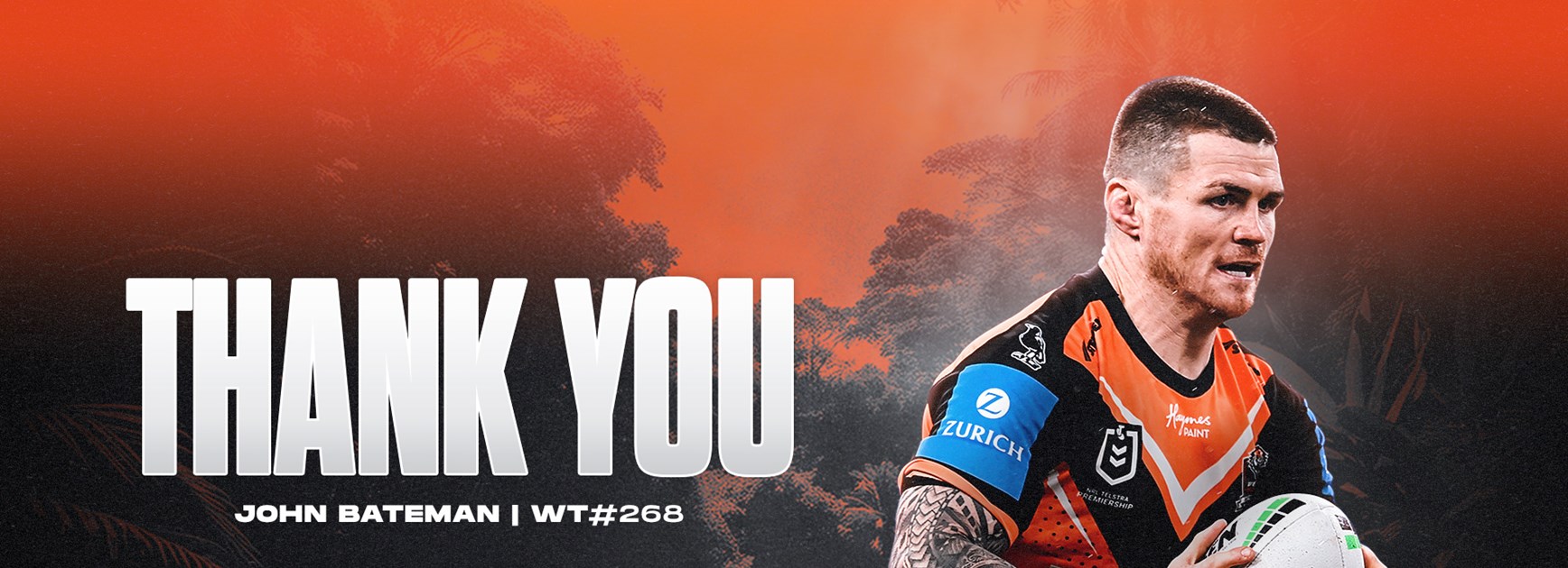 Wests Tigers release John Bateman