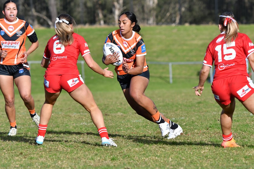 18-year-old Lucyannah Luamanu-Leiataua makes her NRLW debut this weekend.