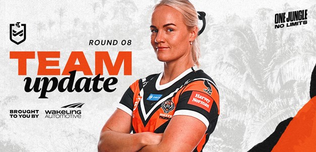 Team Update: NRLW Round 8 vs Cowboys