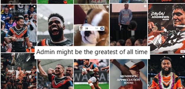 Wests Tigers’ Content Strategy earns praise from industry leader