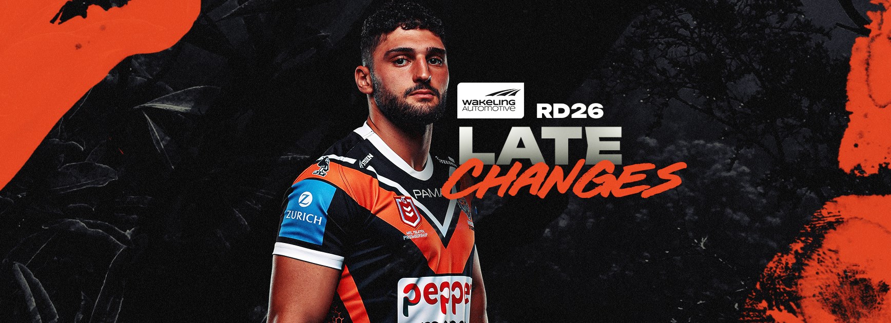 Late Changes: NRL Round 26 vs Raiders