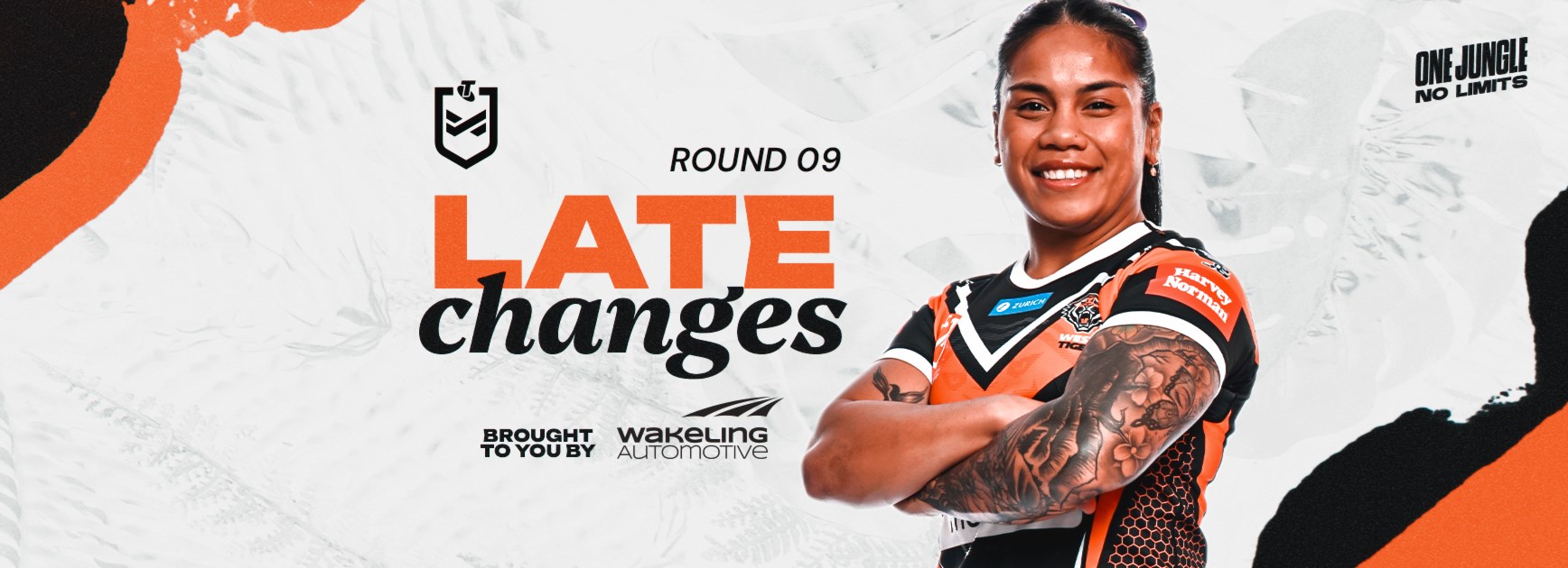 Late Changes: NRLW Round 9 vs Raiders