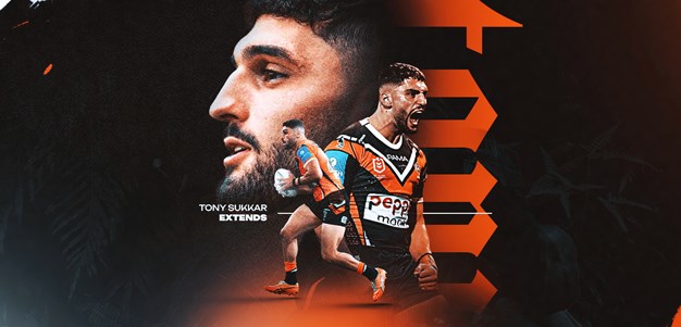 Tony Sukkar extends stay with Wests Tigers