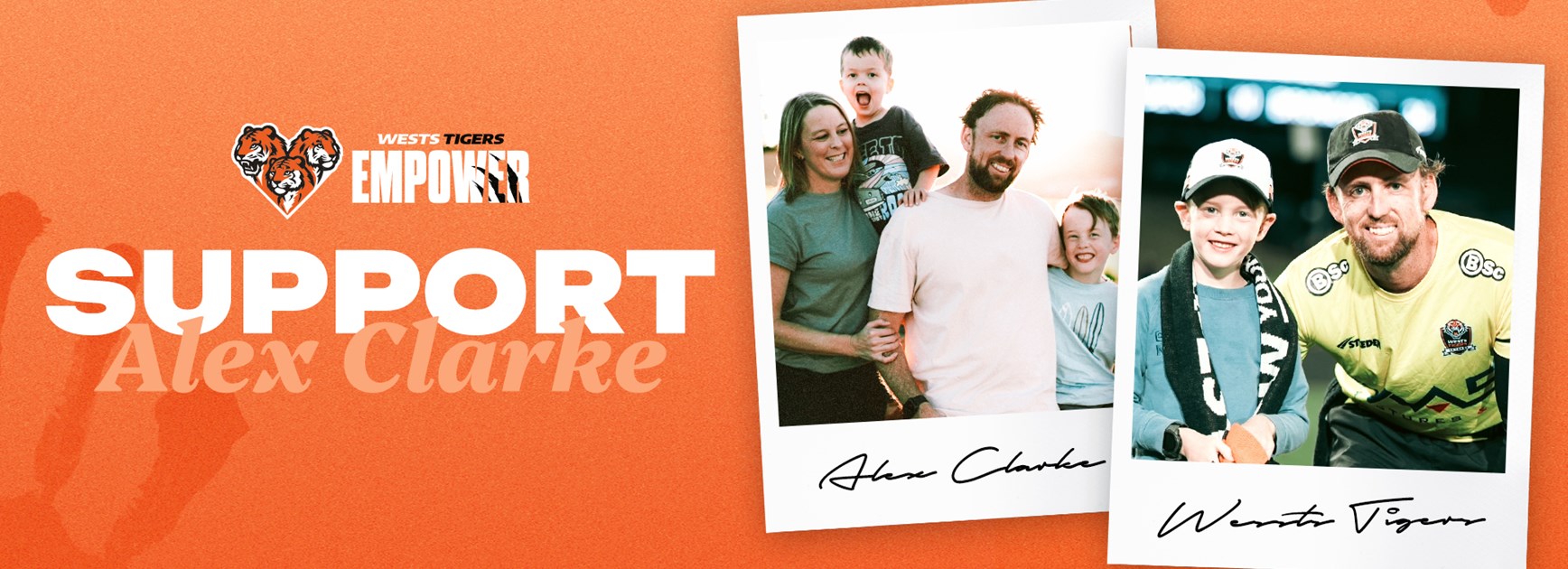 Support Alex Clarke and family