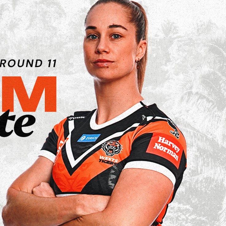 Team Update: NRLW Round 11 vs Warriors