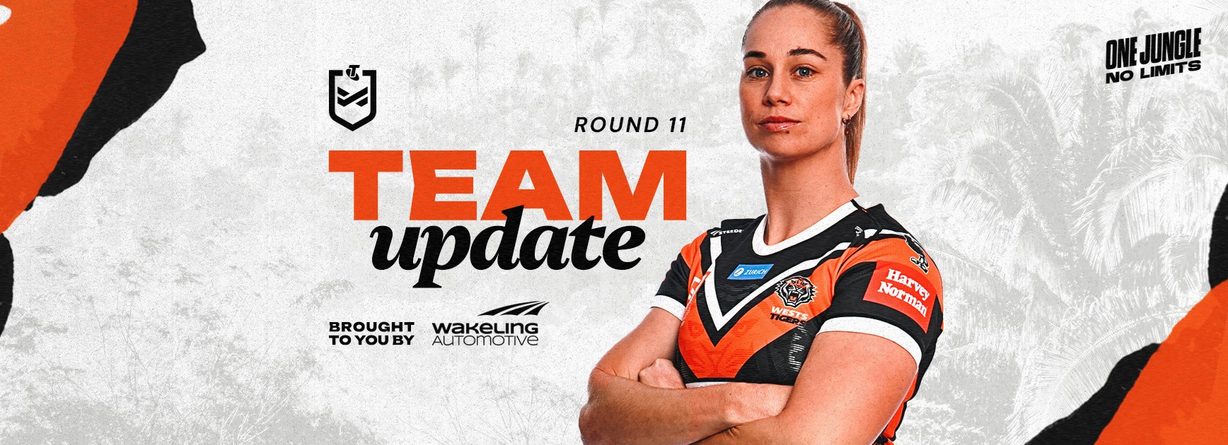 Team Update: NRLW Round 11 vs Warriors