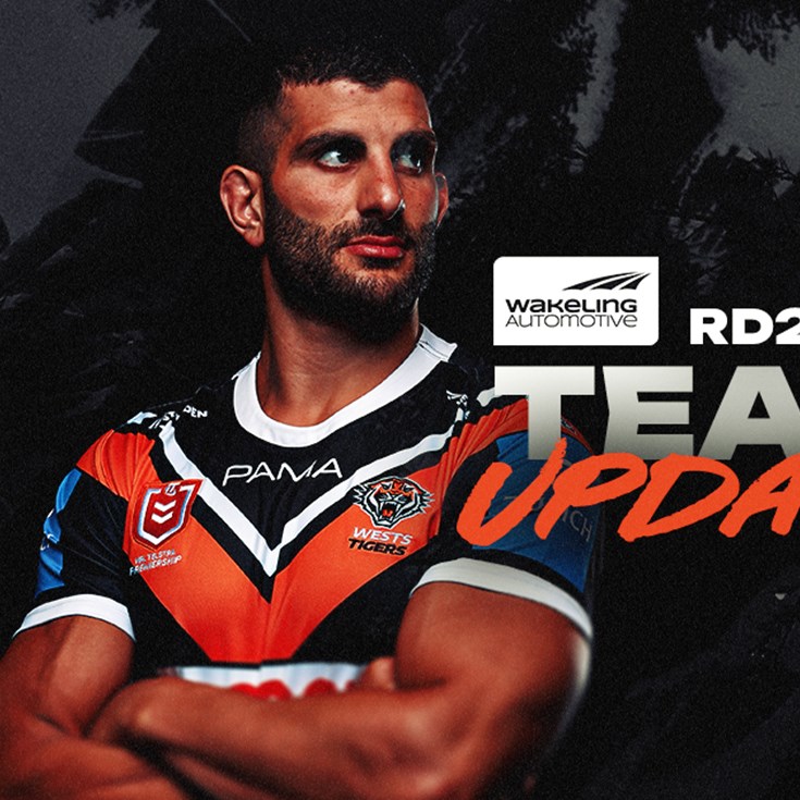 Team Update: NRL Round 27 vs Titans