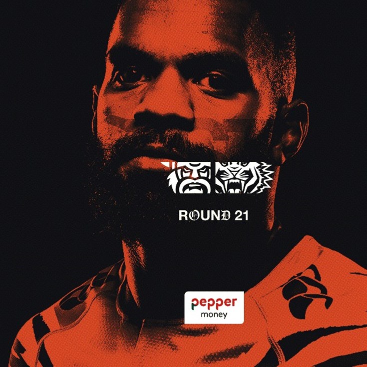 Team List: NRL Round 21 v Raiders