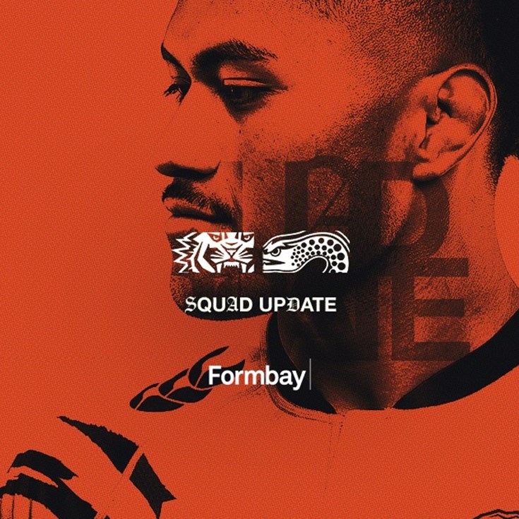 Squad Update: NRL Round 22 v Eels