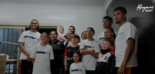Haymes Paint freshen up Minto Cobras clubhouse