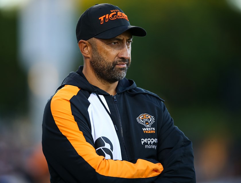 Wests Tigers Coach Benji Marshall