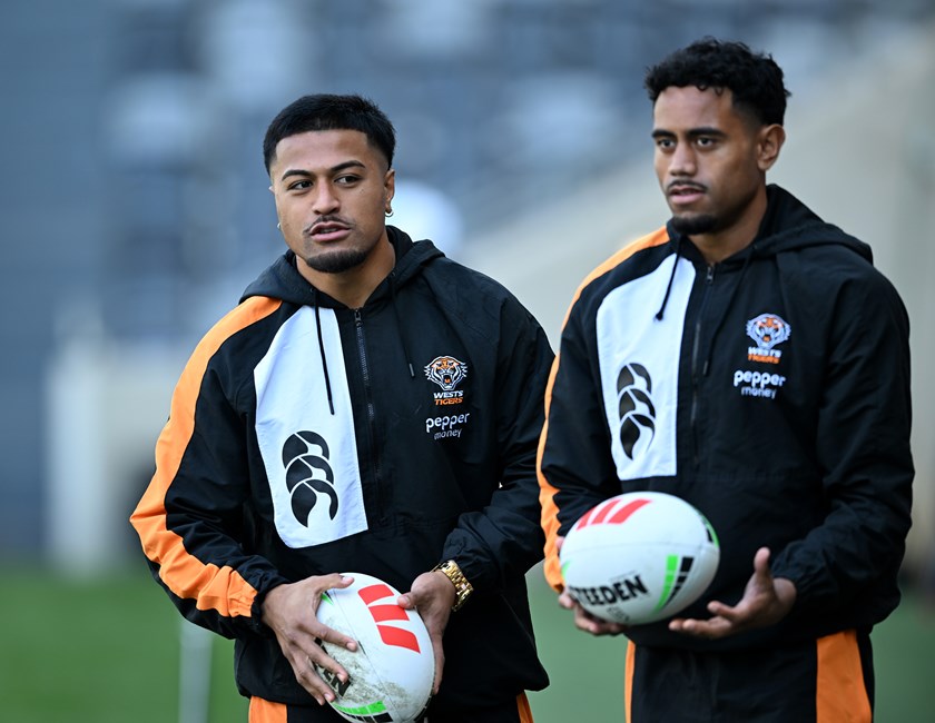 Brothers in arms...Fonua Pole and Jahream Bula share a close friendship