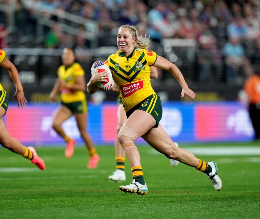 Australian Jillaroos star Kezie Apps